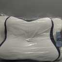 Osteo Sustained Cervical Health Neck Pillow, Contour Zoned Design Ergonomic Pillow for Pain Relief, No-Temperature Affected Memory Foam Pillows, Cooling Pillow Support Side, Back, Stomach Sleeper (Dark Gray)