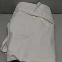 YoungsTex Ivory White Velvet Curtains 84 Inches Long - Living Room Drapes with Grommet Super Soft Luxury Polyester Bedroom Room Darkening Privacy, 2 Panels Set, 52 X 84 Inch