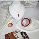 2500PCS 8mm Glass Beads Bracelet Making Kit, 96 Colors Crystal Beads for Jewelry Making, 4 Box Round Beads Suitable for Beginners