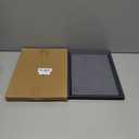 Oirlv Premium Leather Flat Jewelry Tray Jewelry Display Organizer Valet Tray for Nightstand or Dresser Organizer (Medium)