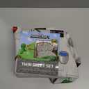 Jay Franco Kids Sheet Set with Fitted, Flat Sheets & Pillow Cover - Ultra-Soft Bedding with Pillowcase for Room Decor, Gray - Minecraft, 3 Piece Twin