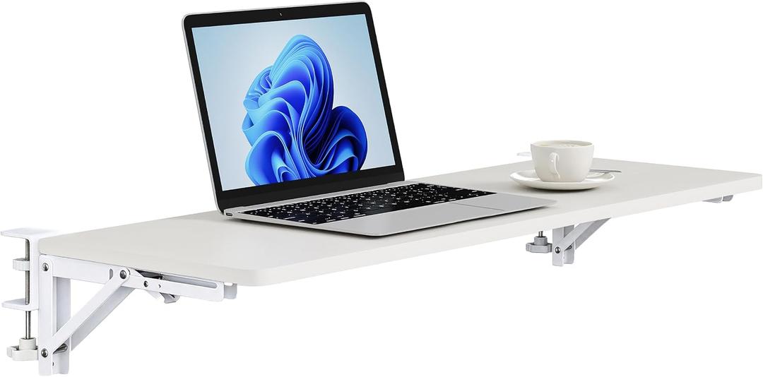 Home Office Computer Desk, 48"×12" Desk Extender Tray, 48in