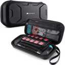 Mumba Carrying Case for Nintendo Switch OLED & Nintendo Switch, [Plus Version] Portable Protective Travel Carry handbag Pouch for Blade/Battle Case [Large Capacity] (Black)