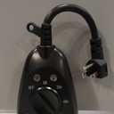 DEWENWILS Outdoor Timer Outlet Waterproof, Heavy Duty Outdoor Light Timer with Dusk to Dawn Sensor, 2 Grounded Outlets, 15A 125V 60Hz, Waterproof for String Lights, ETL Listed