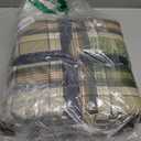 Eddie Bauer - Flannel Sheets Queen Size, Anti-Pilling & Wrinkle Resistant Cotton, Touchably Soft for All-Season Comfort - Bed Sheets with Matching Pillowcases & Fitted Sheet (Edgewood Plaid Green)