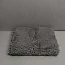Arotive Bathroom Rugs 30x20, Extra Soft Absorbent Shaggy Chenille Bath Rugs, Machine Washable Rubber Backing Non-Slip Bath Mats for Bathroom Floor Tub and Shower, Home Decor Accessories, Grey