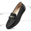 DeYashopin Women's Flats Shoes Non-Slip Ballet Shoes for Dressy Occasions,Walking and Driving Lightweight & Flexible for Comfort