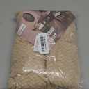 Genina Seat Covers for Dining Room Chair Seat Slipcovers Kitchen Chair Covers (Khaki, 4 Pcs)