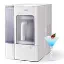 Gevi Adella Nugget Ice Maker 40lbs/Day,Countertop Pellet Ice Machine,Large Gallon Side Water Tank&Self-Cleaning,Pellet Ice Machine with Scoop&Basket for Home/Kitchen/Office