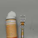 Professional Derma Roller 192 Individual Real Needles Titanium Micro Needles Microneedling Roller for Home Use with Storage Case & User Manual