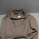 ANRABESS Womens Oversized Sweatshirt Long Sleeve Henley Pullover Tops 2026 Spring Casual Button Loose Fit Teens Outfits (Medium, Brown)