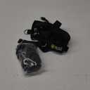 J Bryant Neck Harness Head - Weight Lifting with Resistance Tube Bands - Door Anchor Set Adjustable Neck Training Strap Exercise Equipment (Black-L(23"-25"))