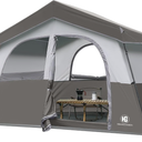 HG 6-8 Person Camping Tent Waterproof Family Cabin Tent for Camping