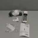 Panasonic Cordless Phone Handset Accessory Compatible with KX-TGM420W Series Cordless Phone Systems - KX-TGMA44W (White)