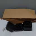 Bed Risers 10 inch Heavy Duty,Elevation in Heights 1,2,3,4,5,6,7,8,9,10 InchAdjustable Furniture Risers for Chair Table and Desk Legs Lifting (4 Pack,Black) (Square)