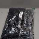 50 Feet Christmas Foil Fringe Garland Metallic Tassle Banner Wall Hanging Tinsel Streamers Backdrop for Parade Floats, Thanksgiving, Birthday, Halloween Party Decorations(2" x 50', Black)