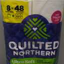 Quilted Northern Ultra Soft & Strong Toilet Paper, 8 Super Mega Rolls = 48 Regular Rolls, 5X Stronger*, Premium Soft Toilet Tissue