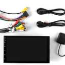 Kunfine 7 Inch Wireless Apple Carplay Car Stereo Double Din Touch Screen Car Radio with Bluetooth Android Auto Mirror Link FM EQ SWC, Car Audio Receiver with USB/SWC/MIC/AUX-in