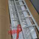 Metal Platform King Bed Frame with Headboard Sturdy Steel Slats Support No Box Spring Needed Easy Assembly White