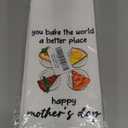 Funny Mothers Day Towels Gifts from Daughter Son New Mom Gifts Best Bonus Mom Gift Mom Birthday Gift Best Present for Expecting Moms Stepmom Bonus Moms Towels for Kitchen Bathroom 1423 Inches (Dickhead)