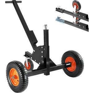 600lbs Adjustable Trailer Tongue Dolly with 1-7/8'' Ball Carbon Steel Trailer Mover Ideal for Moving Car Boat Boat Dolly Boat Launching Wheels Boat Launching