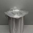 GasOne 30Qt Aluminum Stock Pot with Strainer and Lid  Large Deep Fryer Pot with Basket for Boiling, Frying Turkey, Seafood, Crawfish  Food-Grade Aluminum Large Cooking Pot with Sturdy Handles