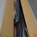 MAYOLIAH 6 Panel Folding Privacy Screen 9ft Wide, 6ft Tall Partition Room Divider Portable Office Walls Dividers, Black