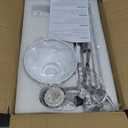 LEPOWER Metal Desk Lamp, Adjustable Goose Neck Architect Table Lamp with On/Off Switch, Swing Arm Desk Lamp with Clamp, Eye-Caring Reading Lamp for Bedroom, Study Room &Office (White)