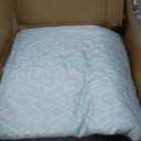 Cottolester Boho Quilt Set California King Size 3 Pieces,Teal Striped Plaid Bedspread,Soft Microfiber Bedding Set with 2 Pillow Shams 112"x96"