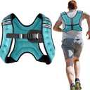 Henkelion Weighted Vest Weight Vest for Men Women Kids Weights Included, Body Weight Vests Adjustable for Running, Training Workout, Jogging, Walking (12 lbs, Blue)