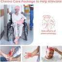 SuzziPad Chemo Care Package for Women & Men, Cooling Gloves, Socks and Cold Caps for Chemotherapy, Ideal for Discomfort of Head, Hand, Feet, L
