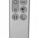 Replacement Remote Control Compatible for Dyson TP04 DP04 TP06 TP09 Pure Cool Purifying Fan (Silver)