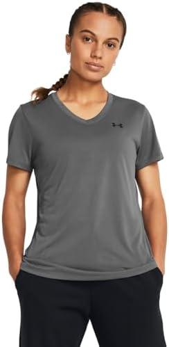 Under Armour Women's Tech Short Sleeve V Neck L