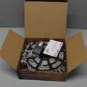 JMEXSUSS 600 LED Color Changing String Lights Plug in, 168FT Warm White & Multicolor Christmas Lights with Remote, Christmas String Lights Outdoor Waterproof Clear Wire for Tree Xmas Decor