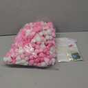 500 Pcs 1.4 Inch Mini Artificial Flowers Head Bulk 5 in 1 Set Faux Foam Fake Small Rose Tiny Baby Flores Bouquet Cake Gift Home Decoration DIY Craft (Pink, Light Pink, White Mixed) (19. Pink, Light Pink, White Mixed)
