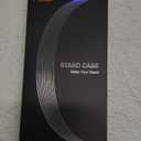 TORRAS Magnetic for iPhone 16 Pro Max Case Silicone with Stand, Fit for MagSafe, 360 Ring Stand with Camera Control, Ostand Q3 Silicone Rubber Soft Case for iPhone 16 Pro Max 6.9'', Obsidian Black