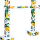 Blueweenly Hawaiian Inflatable Limbo Game 59 Inch Summer Luau Party Games Palm Leaf Aloha Inflatable Decorations Fun Limbo Stick for Party Pole for Adults Tropical Indoor Outdoor Birthday Beach Pool
