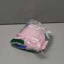 Comper Women's 3 Pack Strappy Bras Halter Bra Seamless Open Back Sports Bras Casual Bralette Crop top with Removable Cups (Medium, Black+sapphire Blue+pink)