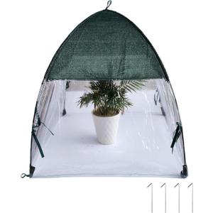 Plant Covers Freeze Protection Plant Covers for Winter Warm Plant Protection Tent Protection Tents Clear Frost Tent Shrub Cover Waterproof Plant Frost Protector Plant Guard Cover to Protect