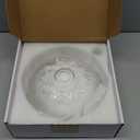 Hanging Lamp Plug in,Braided Adjustable 14Ft Light Cord Plug in Pendant Light 9.8 Inch Glass Lampshade Hanging Ceiling Light Kitchen Island On/Off Switch Hanging Lights