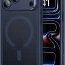 ESR for iPhone 17 Pro Case, Compatible with MagSafe, Shockproof Military-Grade Protection, Scratch-Resistant Back, Magnetic Phone Case for iPhone 17 Pro, Classic Hybrid Case, Frosted Blue