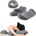 Prone Massage Pillow, a Chest and face Support Sleep Pillow, is Suitable for Massage, SPA and Sleep. It Comes with a Removable and Washable Cover, a Non-Slip Bottom (Grey)