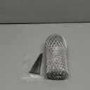 9 Packs Gutter Filter Strainer Gutter Downsport Guards With Zip Ties. 3.5-4 Inch Expandable Aluminum Filter Strainer, for Preventing Blockage Leaves For Downspout Of 2-4 Inches Hole Size