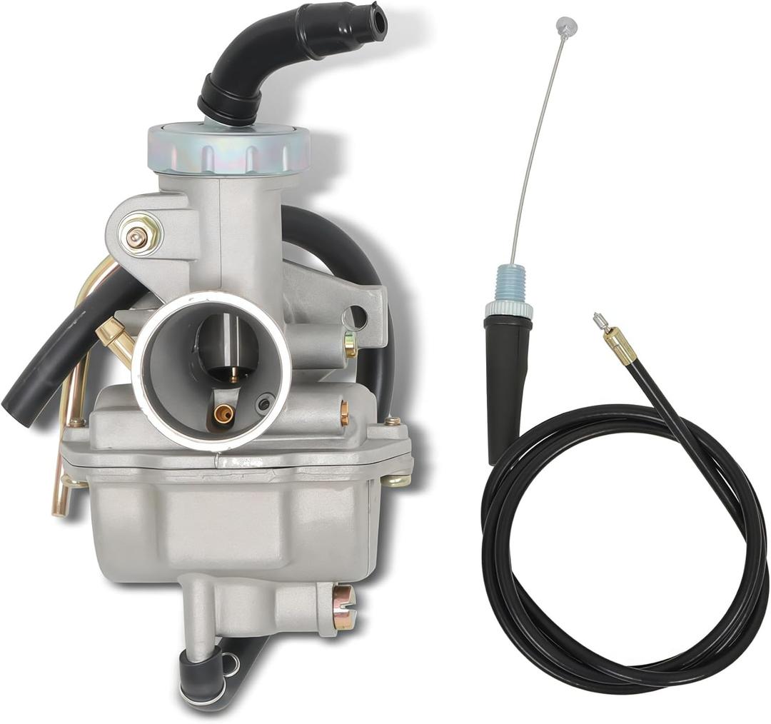 ALL-CARB Carburetor and Throttle Cable Replacement for Honda CRF80F XL70 SL70 XL75 XR80 XR80R Carb