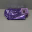 8 Pcs Purple PVC Gift Bags with Handles Bulk Glitter Valentine's Day Galentines Wedding Party Favor Bags Reusable Tote Bag for Wedding Bridal Baby Shower Birthday, 7x4x8''