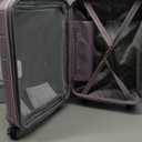 American Tourister Stratum 2.0 Expandable Hardside Luggage with Spinner Wheels, Purple Haze, Carry-on
