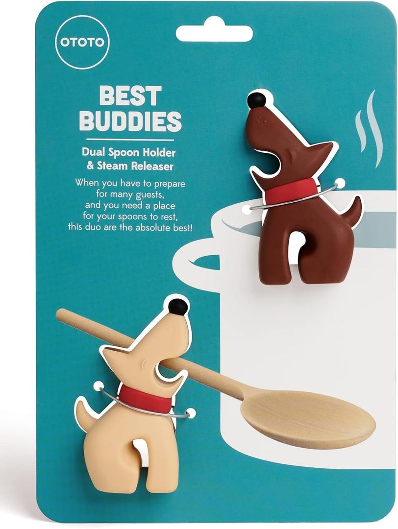 Funny Spoon Holder by OTOTO - Spoon Rest for Stove Top - Cooking Gadgets, Cooking Gifts, Cool Kitchen Gadgets, Cool Gifts, Cute Kitchen Accessories Funny Spoon Holder by OTOTO - Spoon Rest for Stove Top - Cooking Gadgets, Cooking Gifts, Cool Kitchen Gadgets, Cool Gifts, Cute Kitchen Accessories