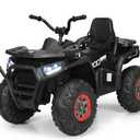 14 in. 3 Plus Years Old Ride On Car with MP3 and LED Lights Black TY327802BK+