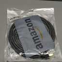 Cat 8 Ethernet Cable 40FT, High-Speed Braided Internet Cable Network Cord with Gold Plated RJ45 Connector 40Gbps 2000Mhz Heavy Duty LAN Cable Shielded Indoor