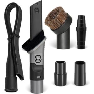6PCS Vacuum Cleaner Attachments for Shark Rocket. 2-in-1 Crevice & Dusting Brush Combo. Includes flexible crevice tool and round bristle brush Compatible with Shark HV322,HV320, HV301,NV600, NV340